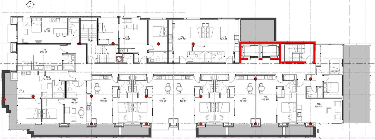 Floor plan for project from page 37 of the file '2021-08-23 - Design Brief - D07-12-21-0128'