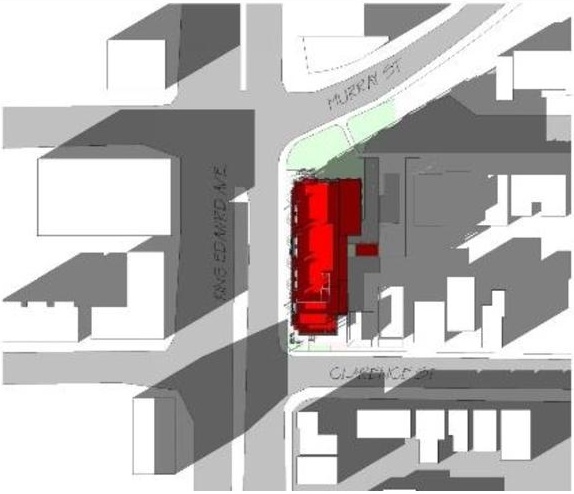 Construction site plan for project from page 41 of the file '2021-08-23 - Design Brief - D07-12-21-0128'