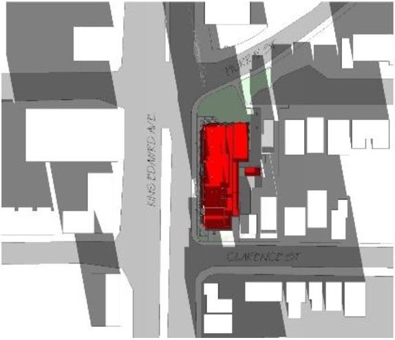 Construction site plan for project from page 41 of the file '2021-08-23 - Design Brief - D07-12-21-0128'