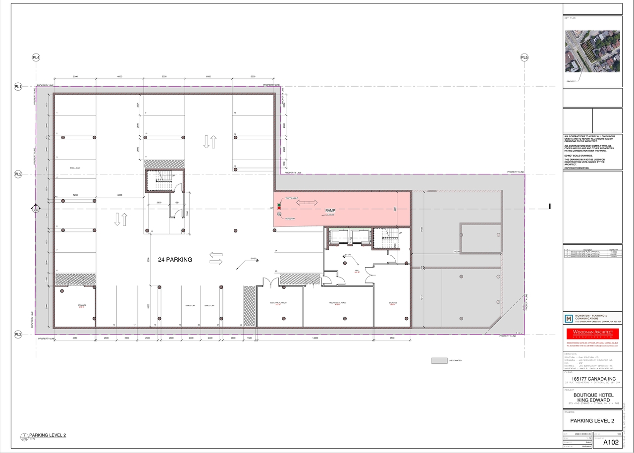 Floor plan for project from page 1 of the file '2022-04-06 - Garage Floor Plans - D07-12-21-0128'