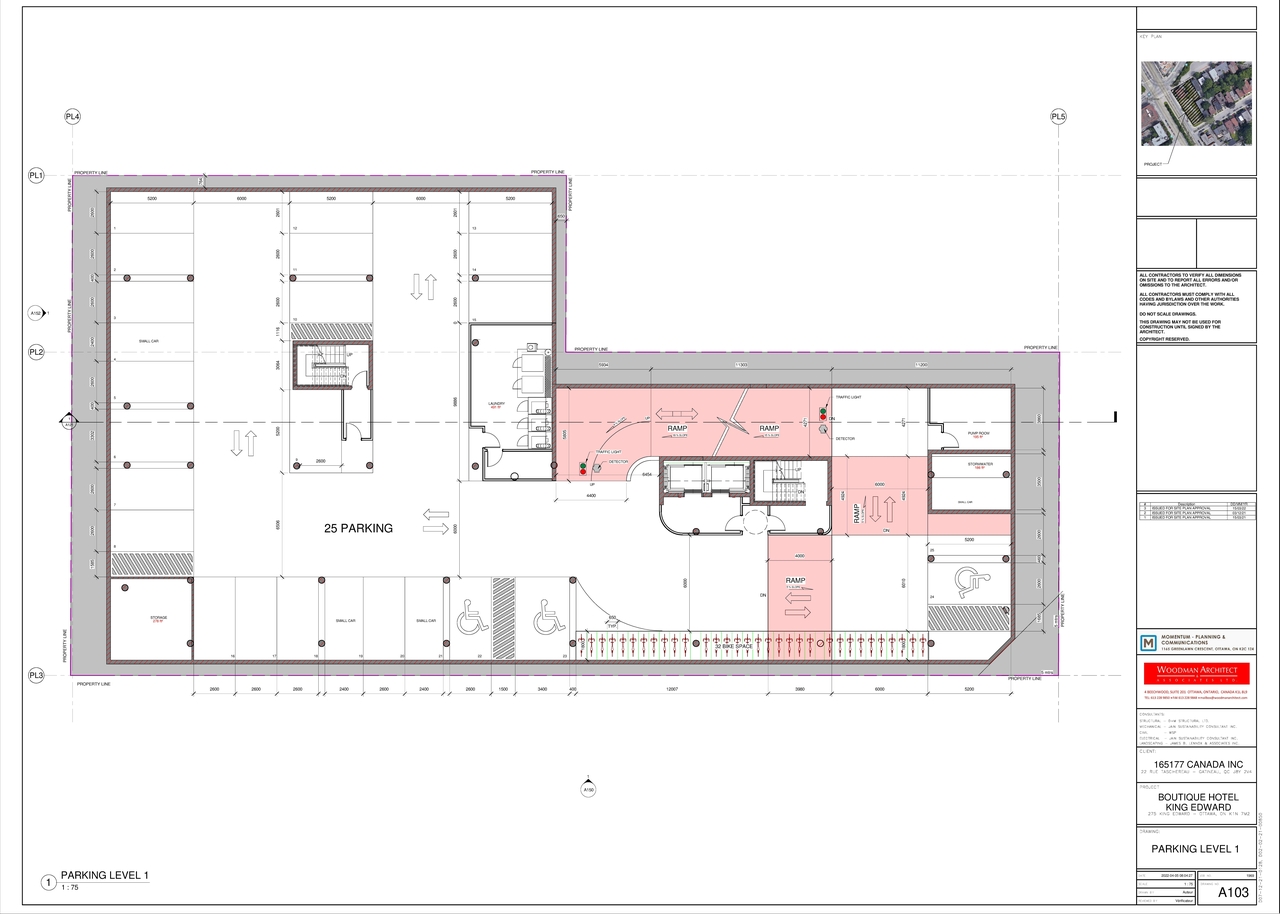Floor plan for project from page 2 of the file '2022-04-06 - Garage Floor Plans - D07-12-21-0128'
