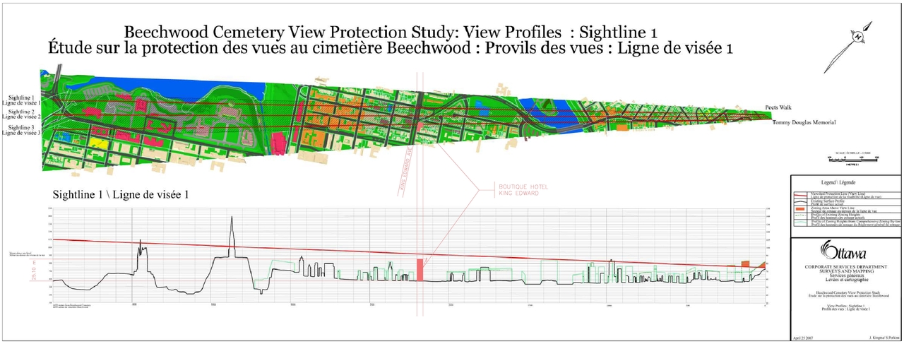 Construction site plan for project from page 1 of the file '2022-06-29 - View Plane - D07-12-21-0128'