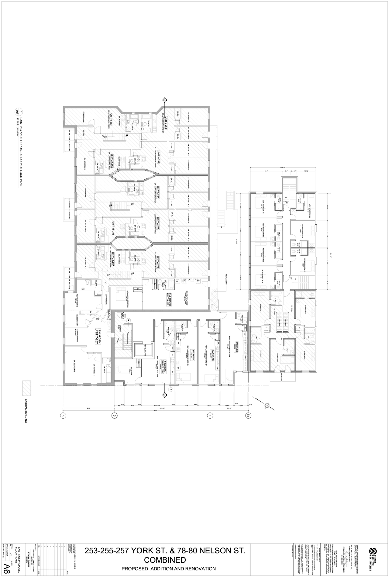 Floor plan for project from page 3 of the file '2021-08-27 - Floor Plans and Elevations - D07-12-21-0135'