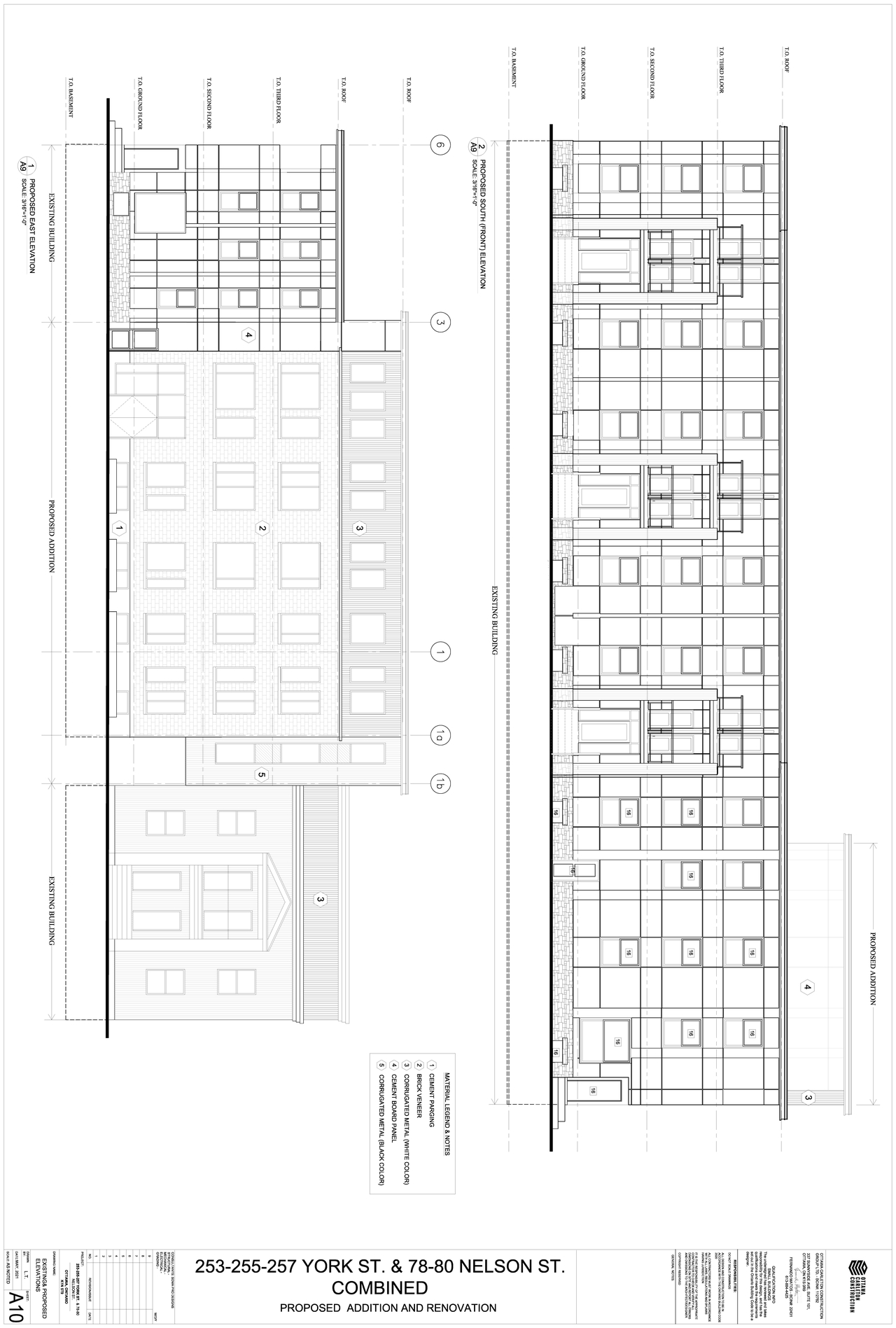 Floor plan for project from page 7 of the file '2021-08-27 - Floor Plans and Elevations - D07-12-21-0135'