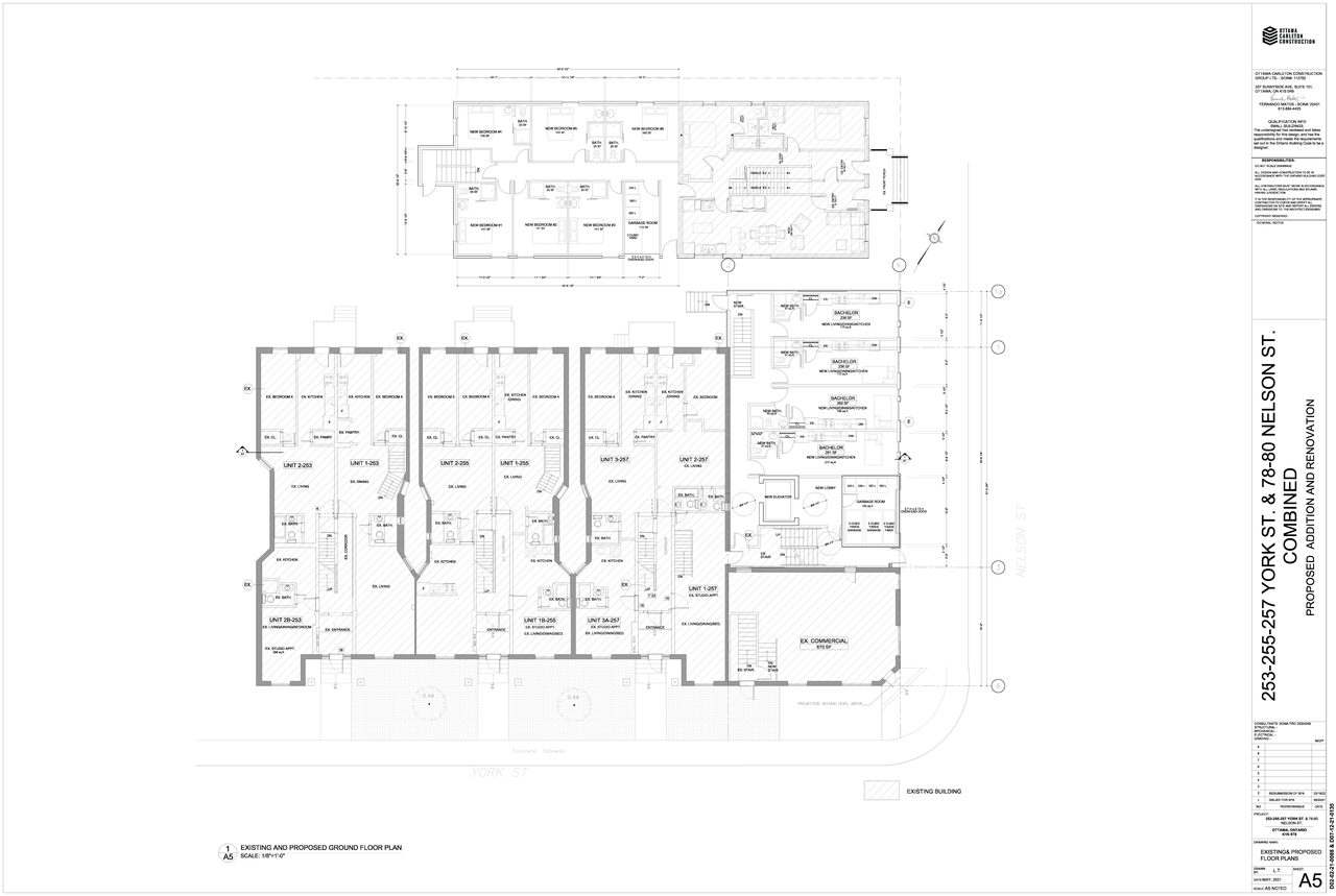 Floor plan for project from page 1 of the file '2022-06-23 - Ground Floor Plan - D07-12-21-0135'