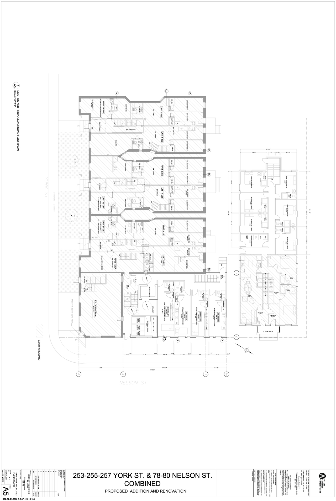 Floor plan for project from page 2 of the file '2022-03-22 - Floor Plans - D07-12-21-0135'