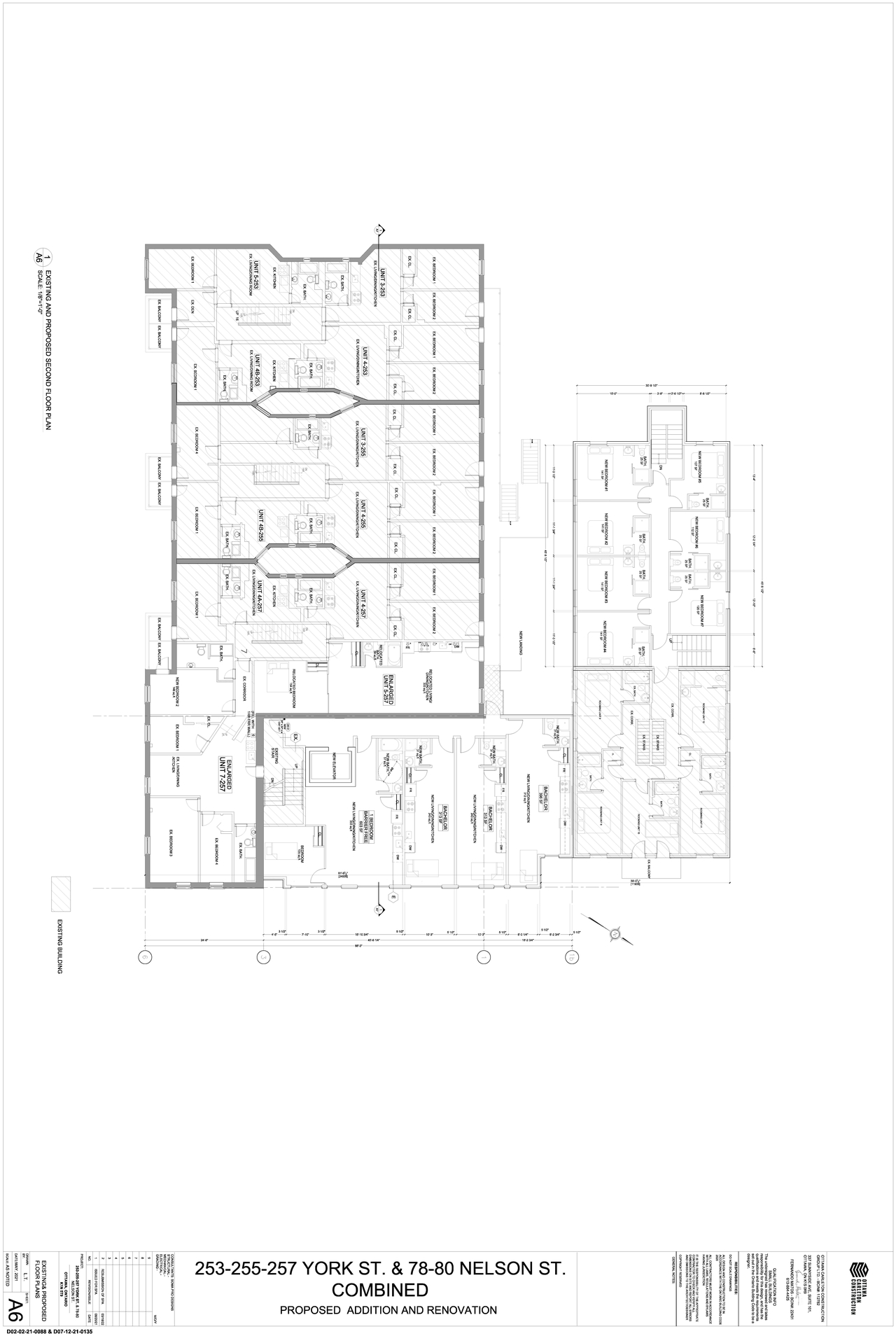 Floor plan for project from page 3 of the file '2022-03-22 - Floor Plans - D07-12-21-0135'