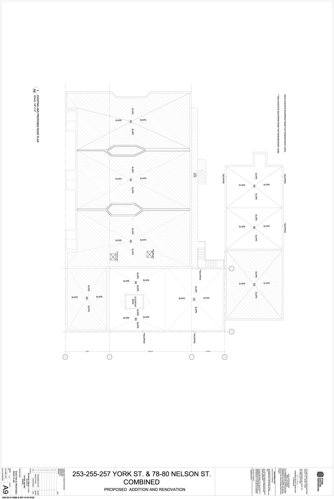 Floor plan for project from page 6 of the file '2022-03-22 - Floor Plans - D07-12-21-0135'