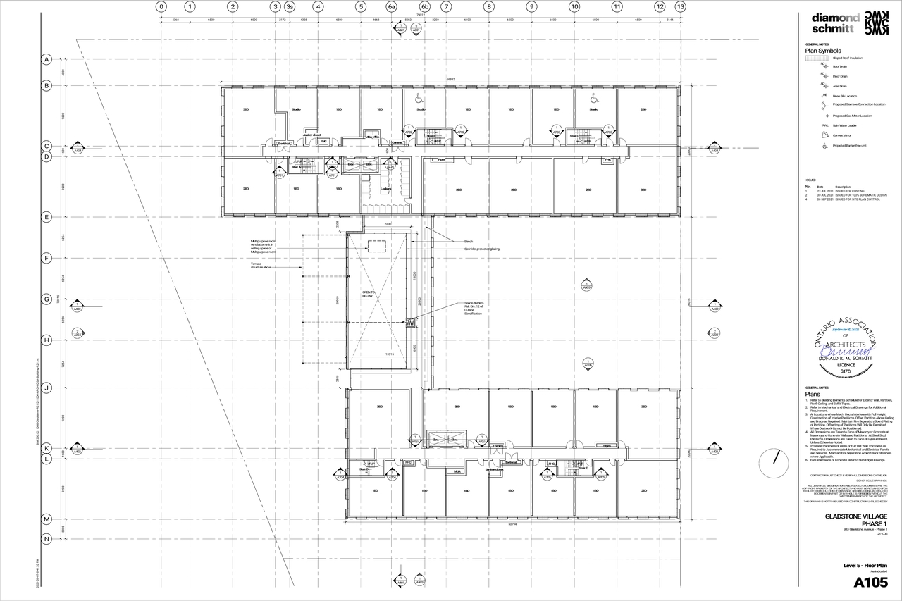 Floor plan for project from page 10 of the file '2021-09-24 - Floor Plans - D07-12-21-0149'