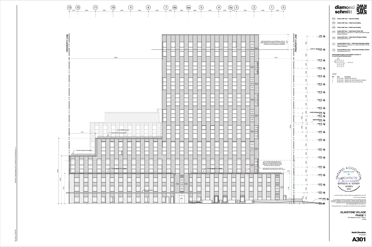 Rendering of building from page 19 of the file '2021-09-24 - Floor Plans - D07-12-21-0149'