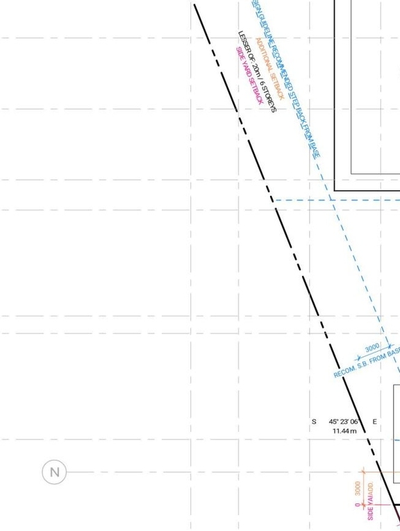 Construction site plan for project from page 25 of the file '2021-11-25 - UDRP Dec 3 2021 Design Brief - D07-12-21-0149'