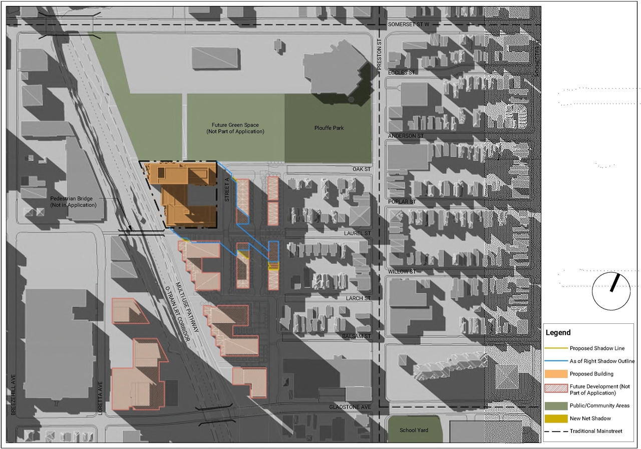 Construction site plan for project from page 81 of the file '2021-11-25 - UDRP Dec 3 2021 Design Brief - D07-12-21-0149'