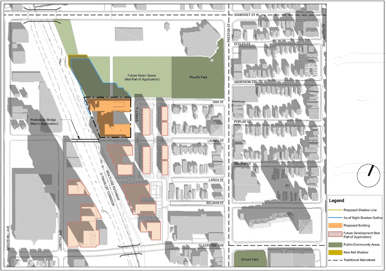 Construction site plan for project from page 85 of the file '2021-11-25 - UDRP Dec 3 2021 Design Brief - D07-12-21-0149'