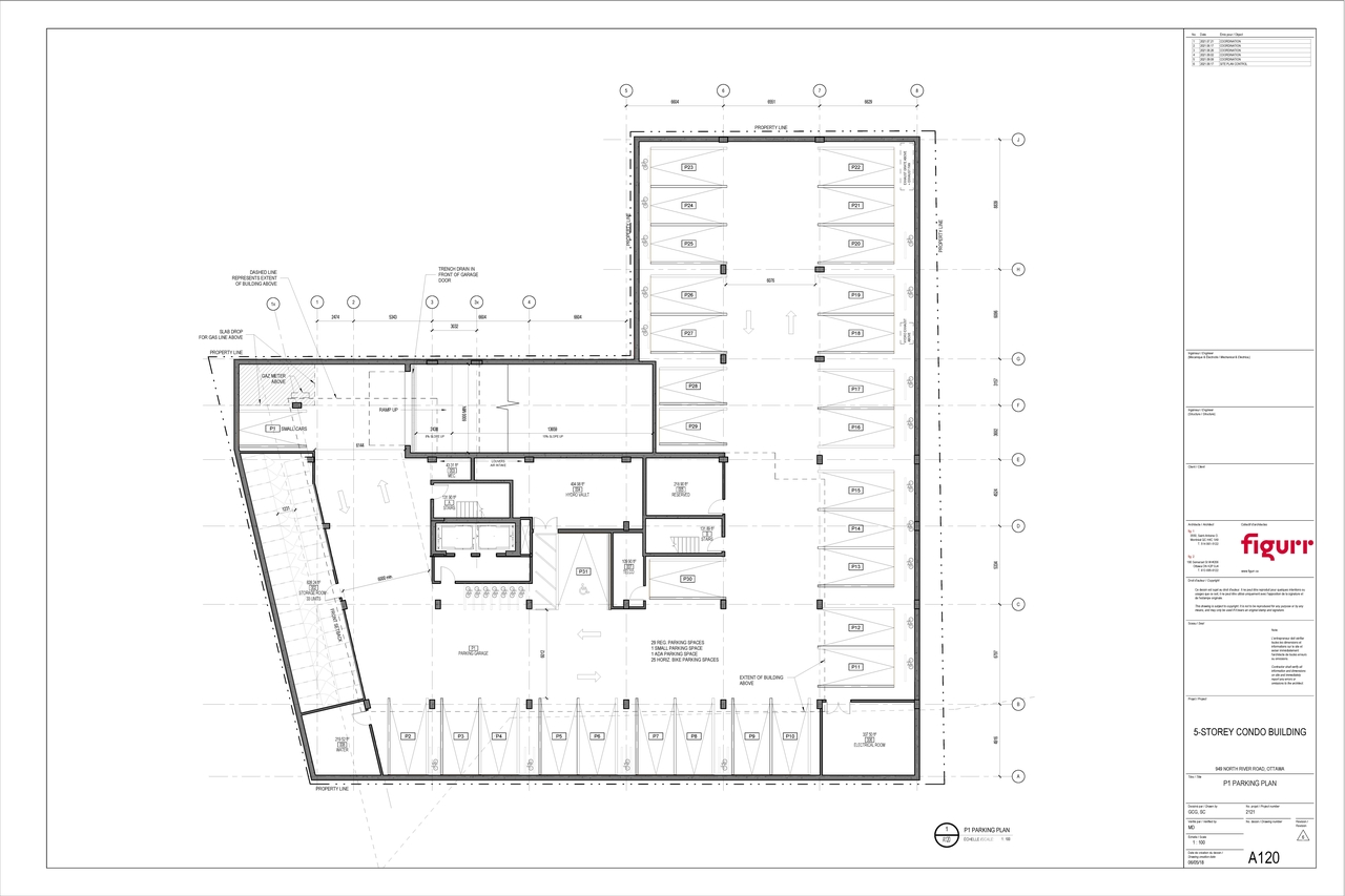 Floor plan for project from page 1 of the file '2021-09-24 - Floor Plans - D07-12-21-0150'