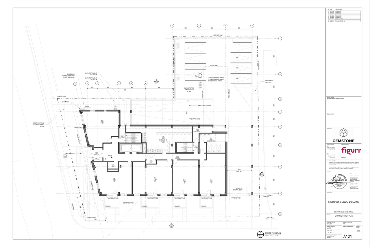 Floor plan for project from page 2 of the file '2022-12-16 - Floor Plans - D07-12-21-0150'