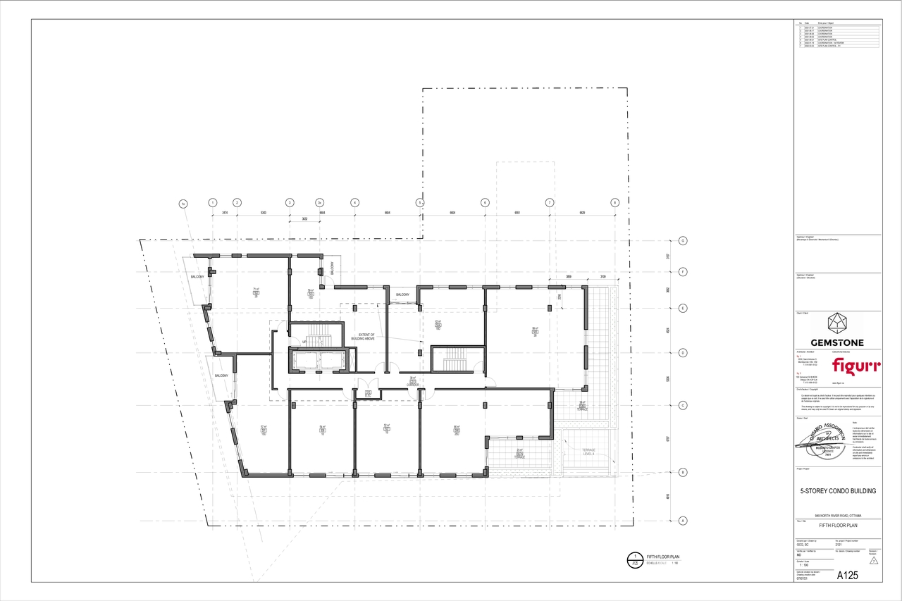 Floor plan for project from page 6 of the file '2022-03-16 - Floor Plans - D07-12-21-0150'