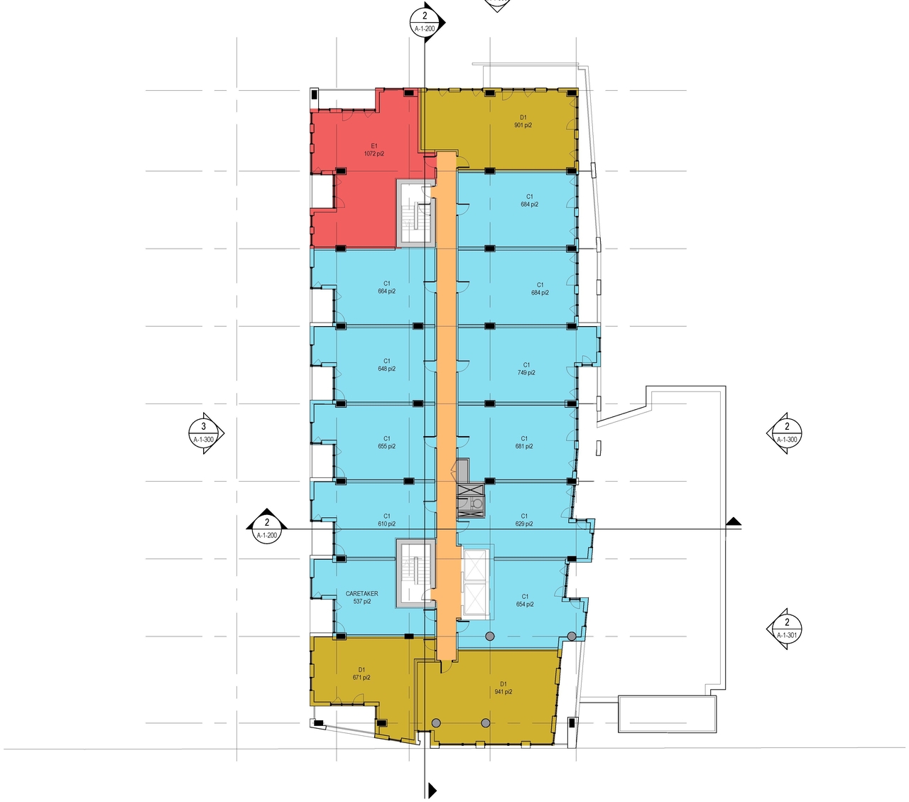 Floor plan for project from page 9 of the file '2023-12-07 - Shadow, Views, Floor, Sections, Elevations Plans - D07-12-21-0152'