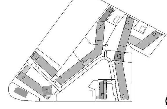 Floor plan for project from page 5 of the file '2021-09-27 - Site Plan Shadow Analysis Floor Plans - D07-12-21-0152'
