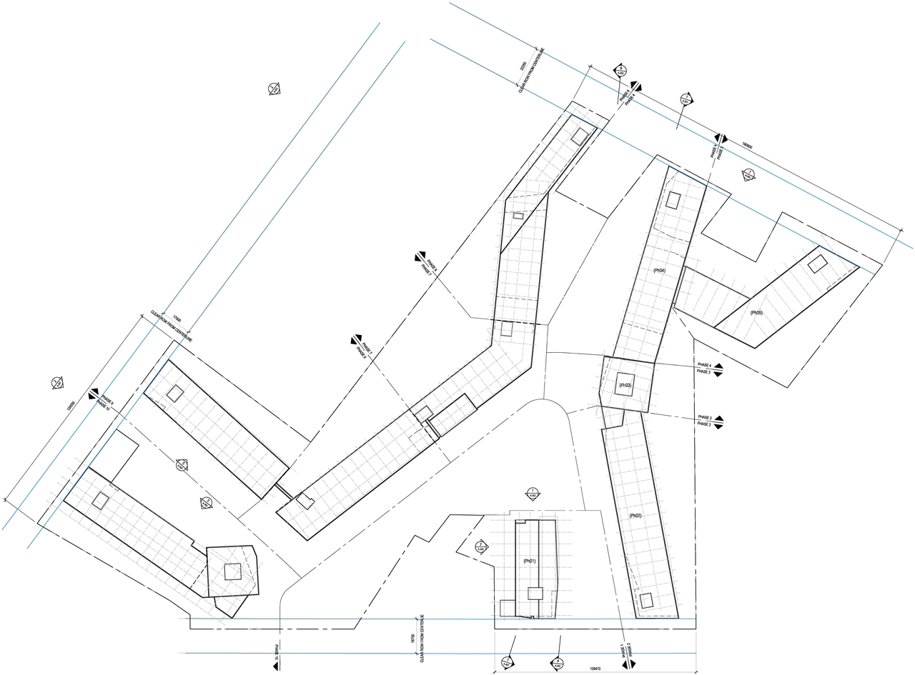 Floor plan for project from page 15 of the file '2021-09-27 - Site Plan Shadow Analysis Floor Plans - D07-12-21-0152'
