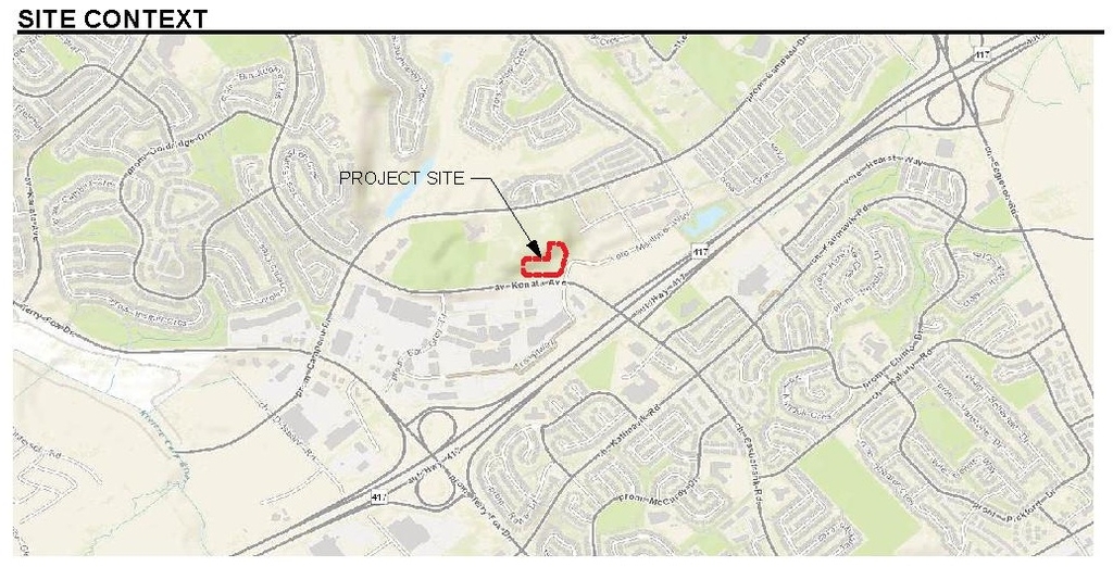 Construction site plan for project from page 29 of the file '2021-09-28 - Design Brief - D07-12-21-0153'