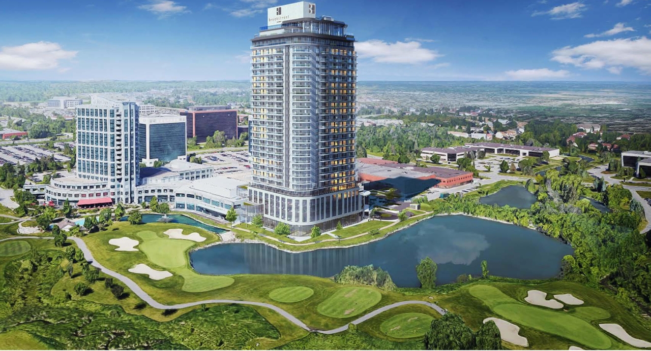 Rendering of building from page 14 of the file '2021-10-14 - Design Brief - D07-12-21-0160'