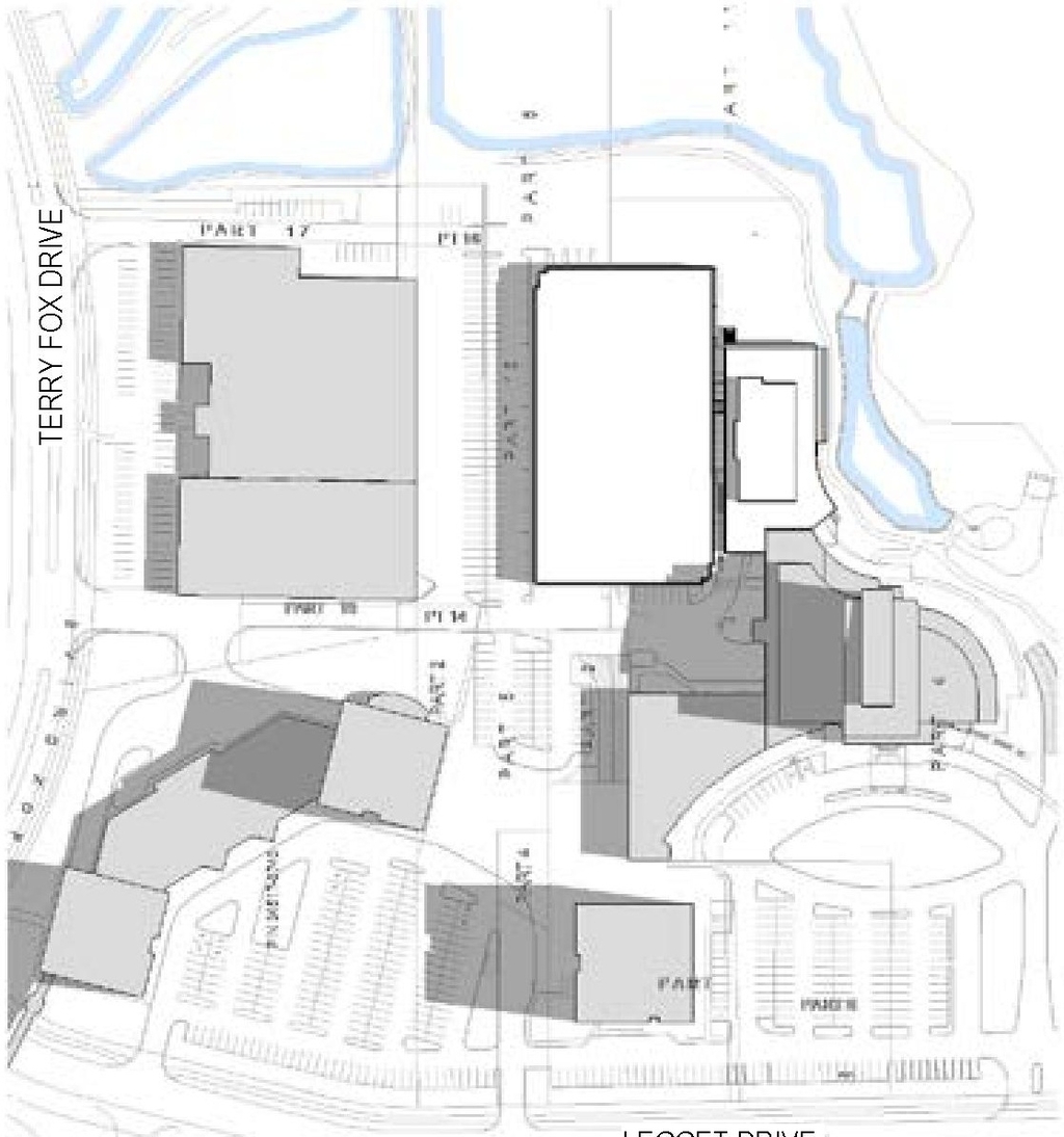 Construction site plan for project from page 19 of the file '2021-10-14 - Design Brief - D07-12-21-0160'