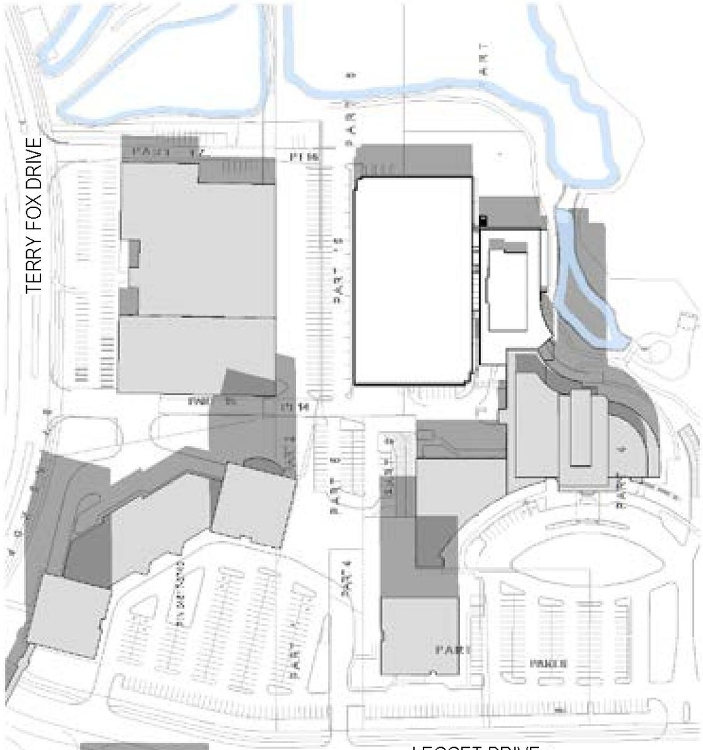 Construction site plan for project from page 19 of the file '2021-10-14 - Design Brief - D07-12-21-0160'
