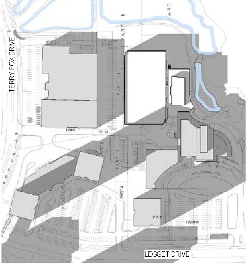 Construction site plan for project from page 23 of the file '2021-10-14 - Design Brief - D07-12-21-0160'