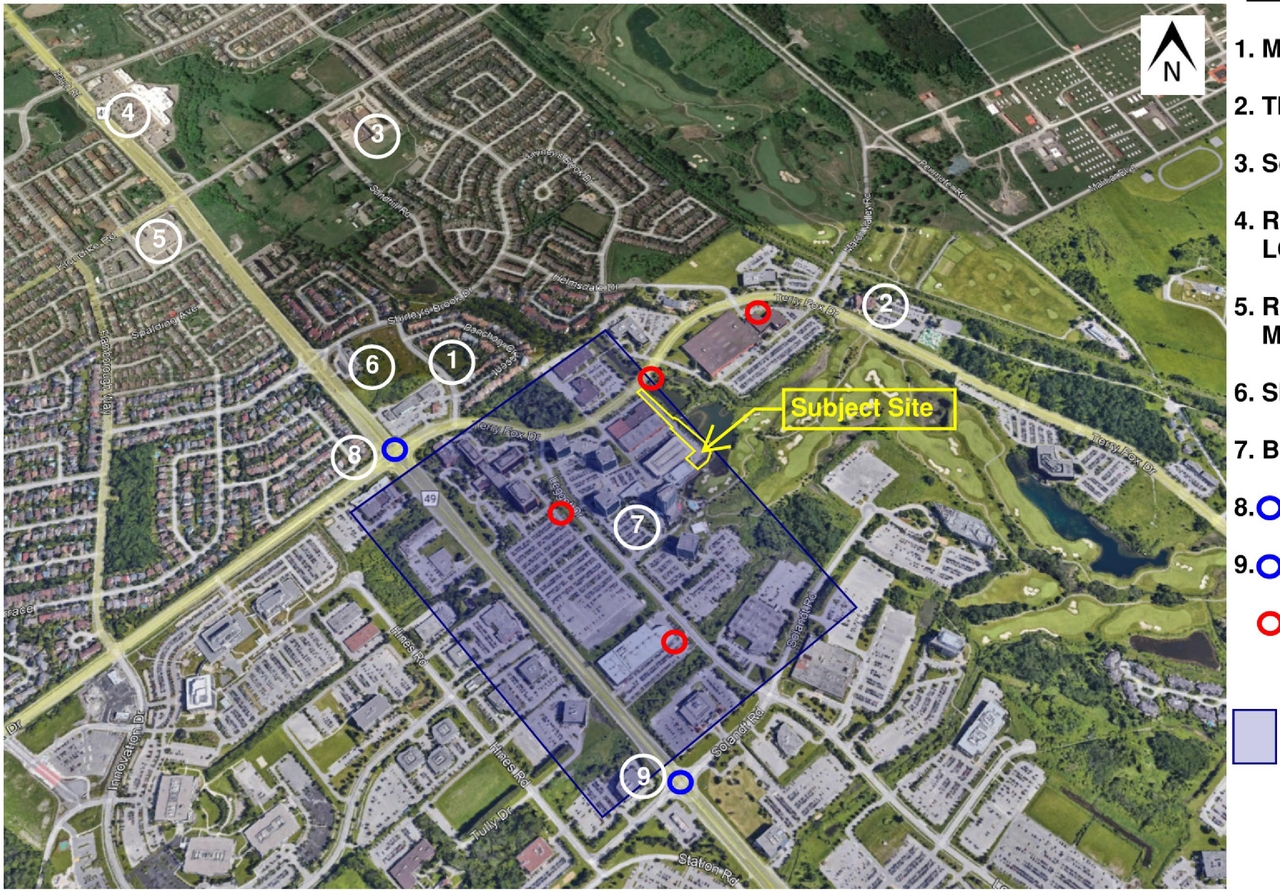 Construction site plan for project from page 5 of the file '2022-02-03 - Design Brief - D07-12-21-0160'