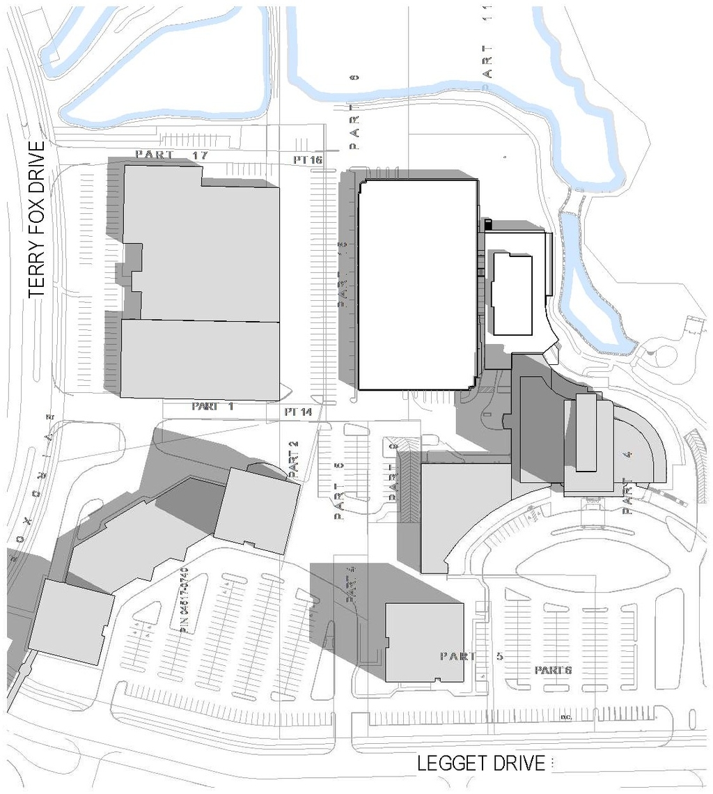 Construction site plan for project from page 22 of the file '2022-02-03 - Design Brief - D07-12-21-0160'