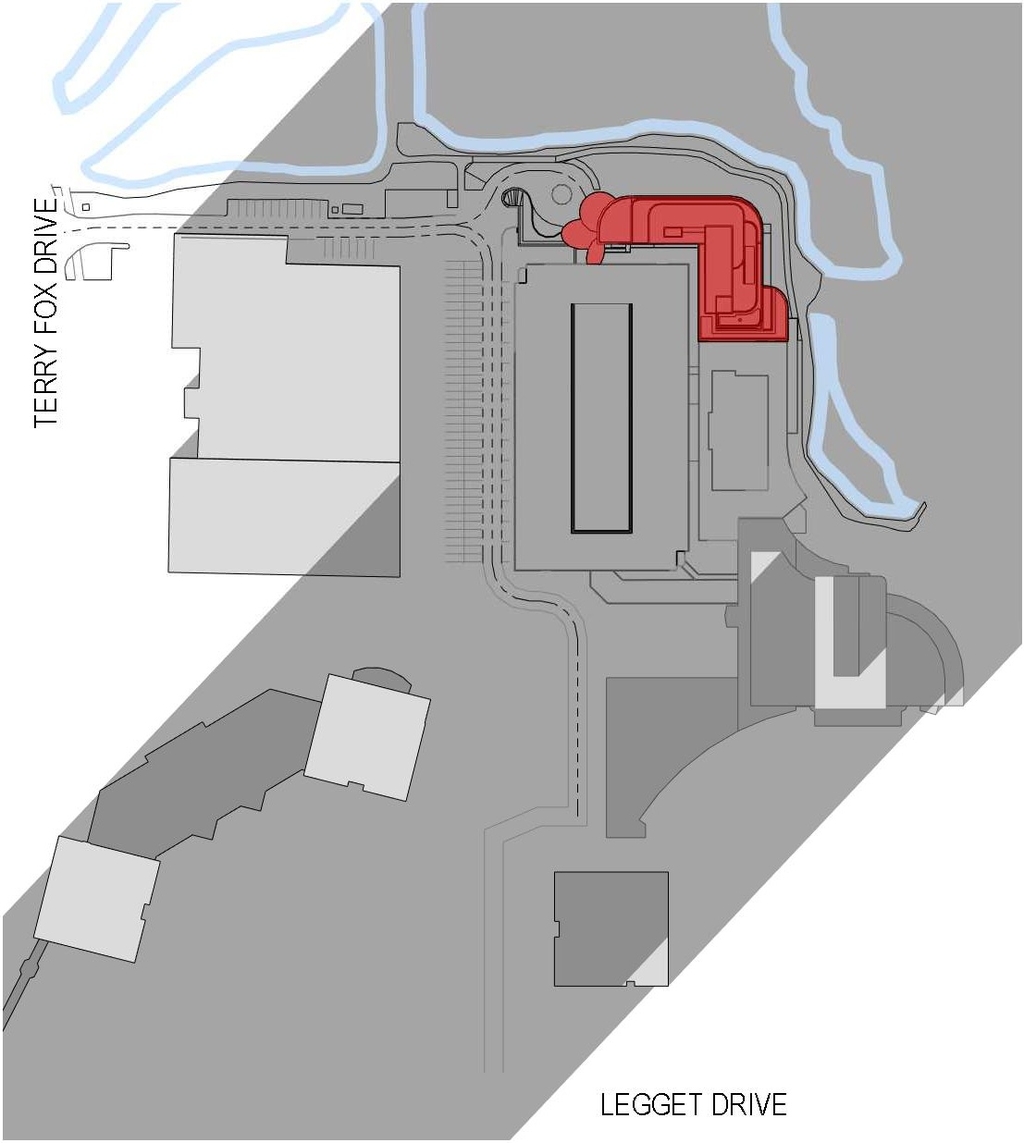 Construction site plan for project from page 28 of the file '2022-02-03 - Design Brief - D07-12-21-0160'