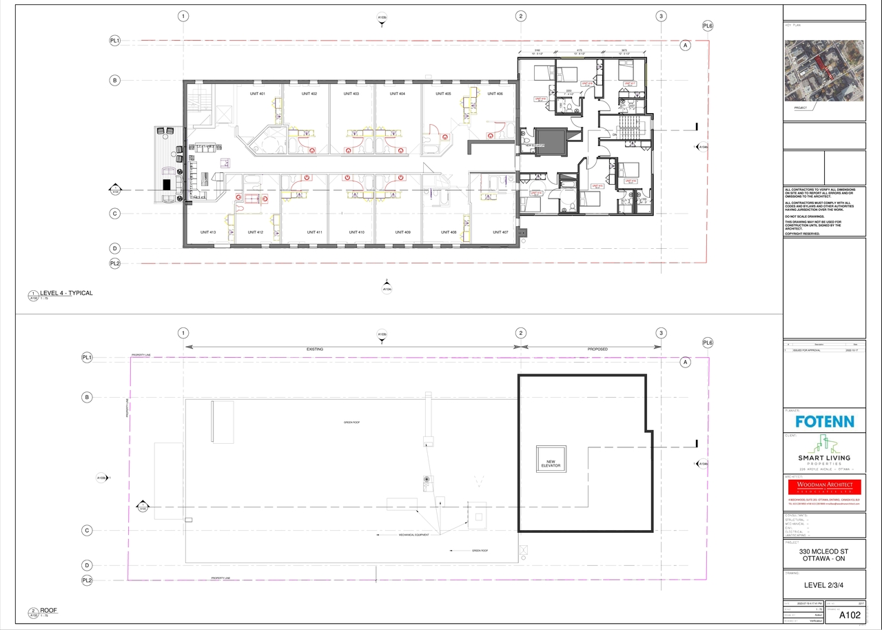 Floor plan for project from page 2 of the file '2023-10-12 - Floor Plan Package - D07-12-21-0171'