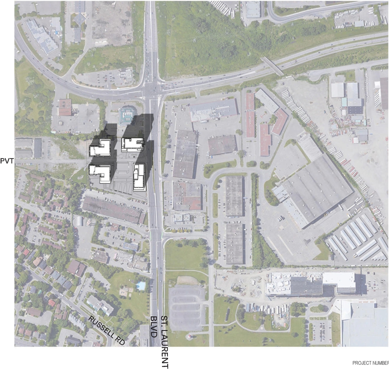Construction site plan for project from page 94 of the file '2023-10-13 - Design Brief - D07-12-21-0177'