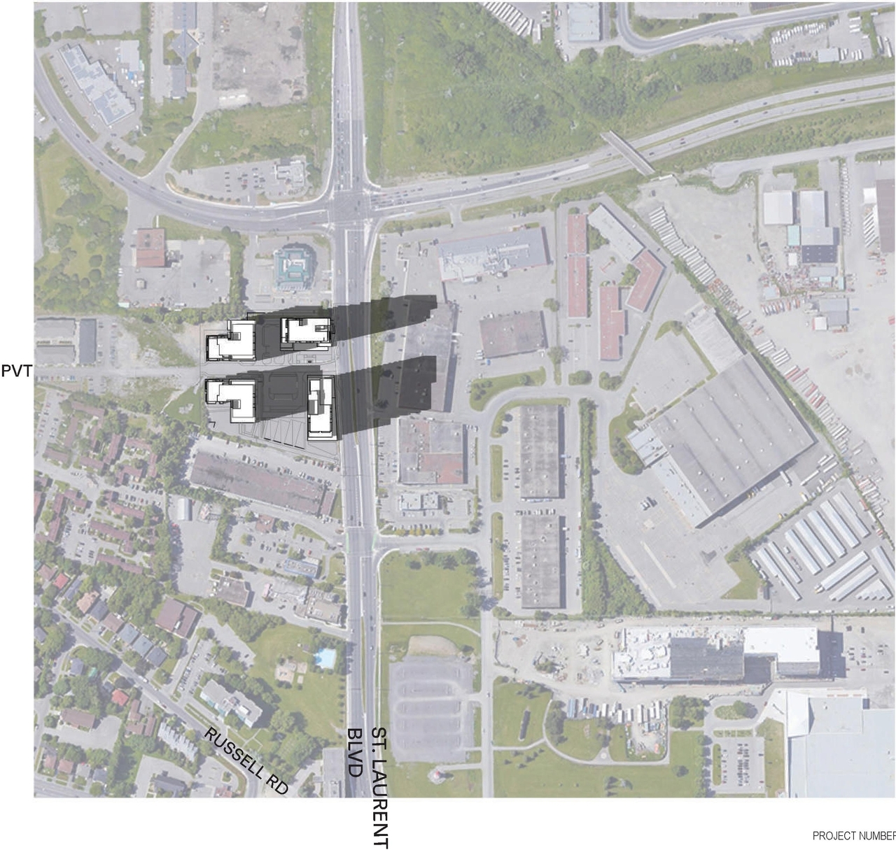 Construction site plan for project from page 97 of the file '2023-10-13 - Design Brief - D07-12-21-0177'
