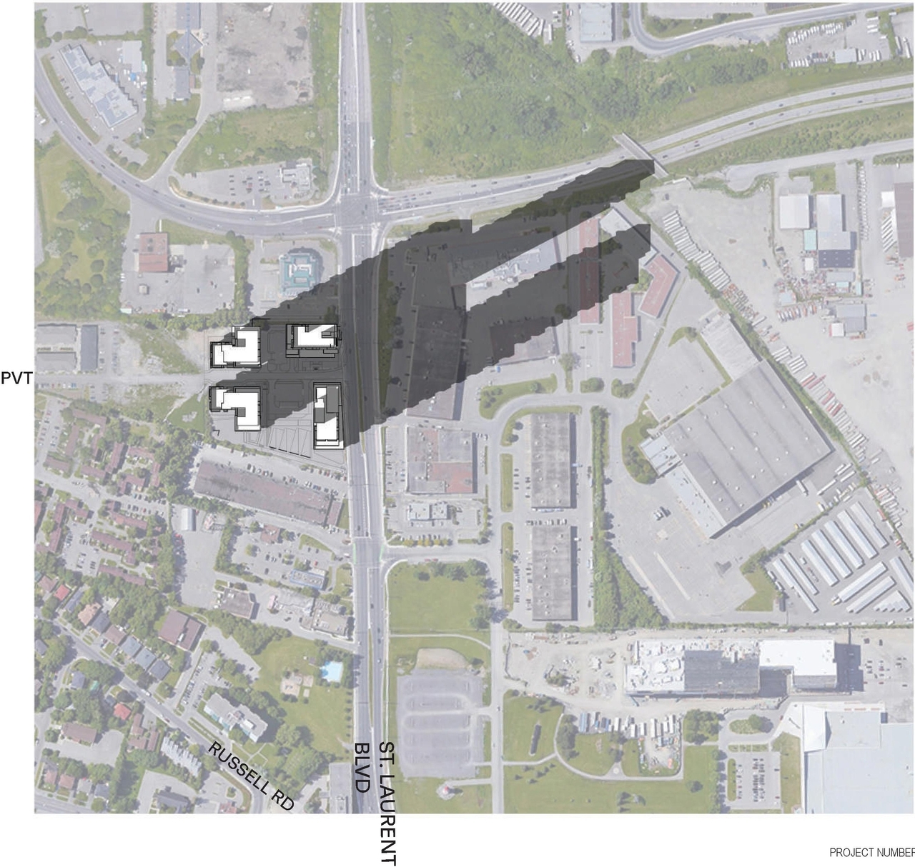 Construction site plan for project from page 107 of the file '2023-10-13 - Design Brief - D07-12-21-0177'