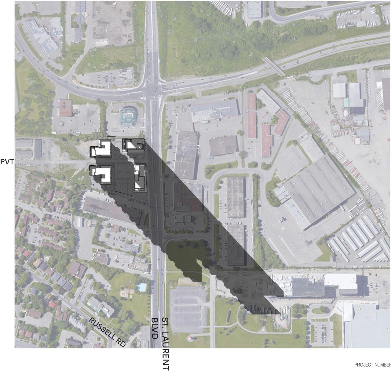 Construction site plan for project from page 121 of the file '2023-10-13 - Design Brief - D07-12-21-0177'
