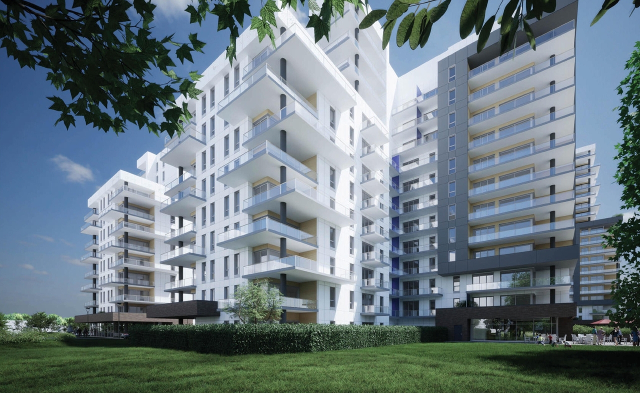 Rendering of building from page 73 of the file '2023-10-13 - Design Brief - D07-12-21-0177'