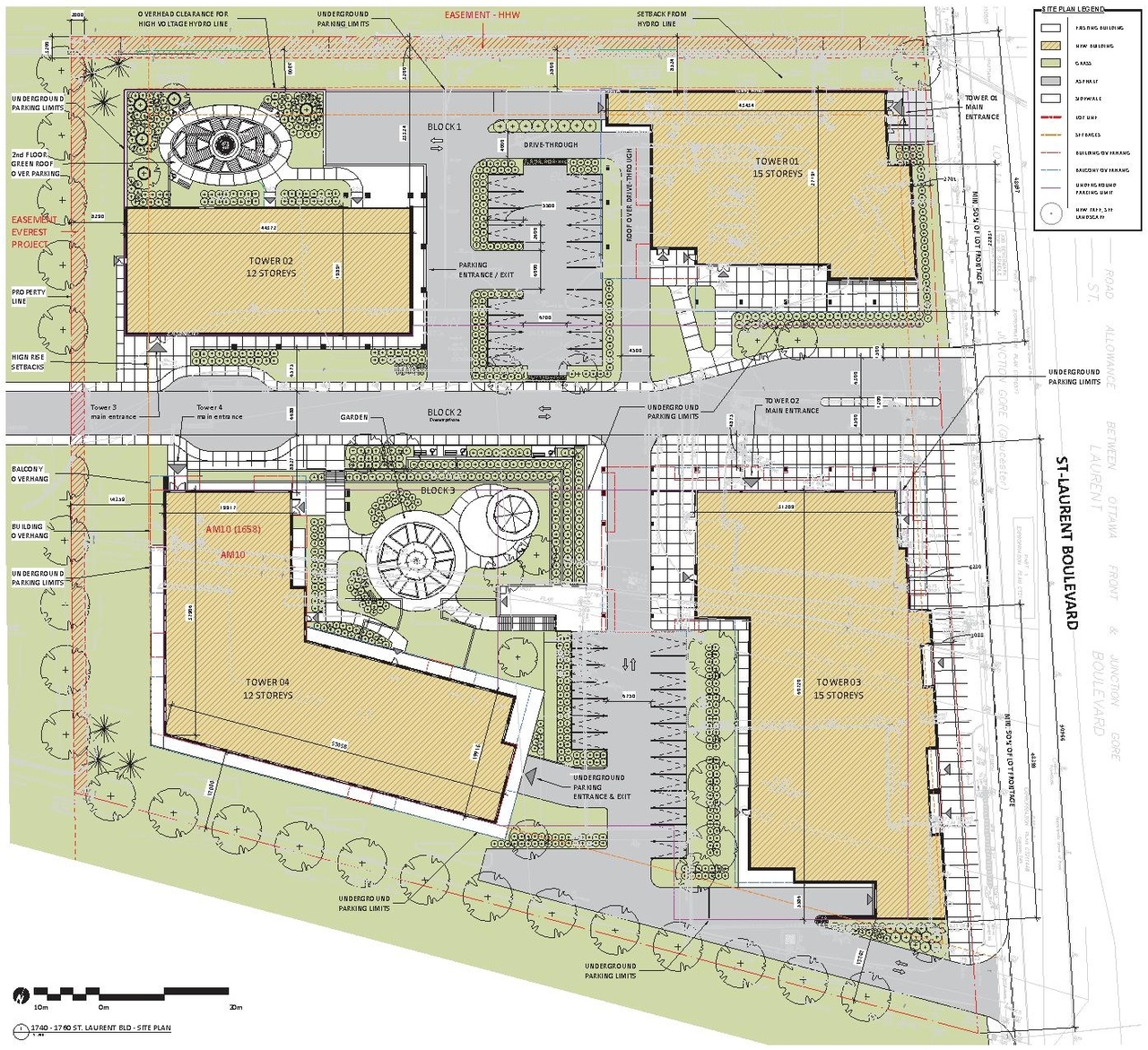 Construction site plan for project from page 5 of the file '2021-10-27 - DESIGN BRIEF - D07-12-21-0177'