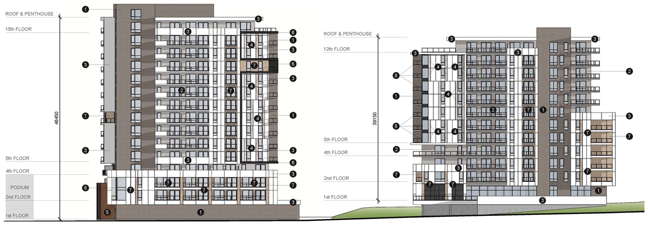 Construction site plan for project from page 60 of the file '2021-10-27 - DESIGN BRIEF - D07-12-21-0177'
