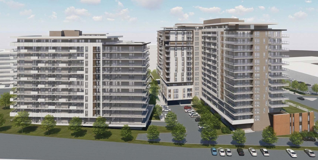 Rendering of building from page 77 of the file '2021-10-27 - DESIGN BRIEF - D07-12-21-0177'