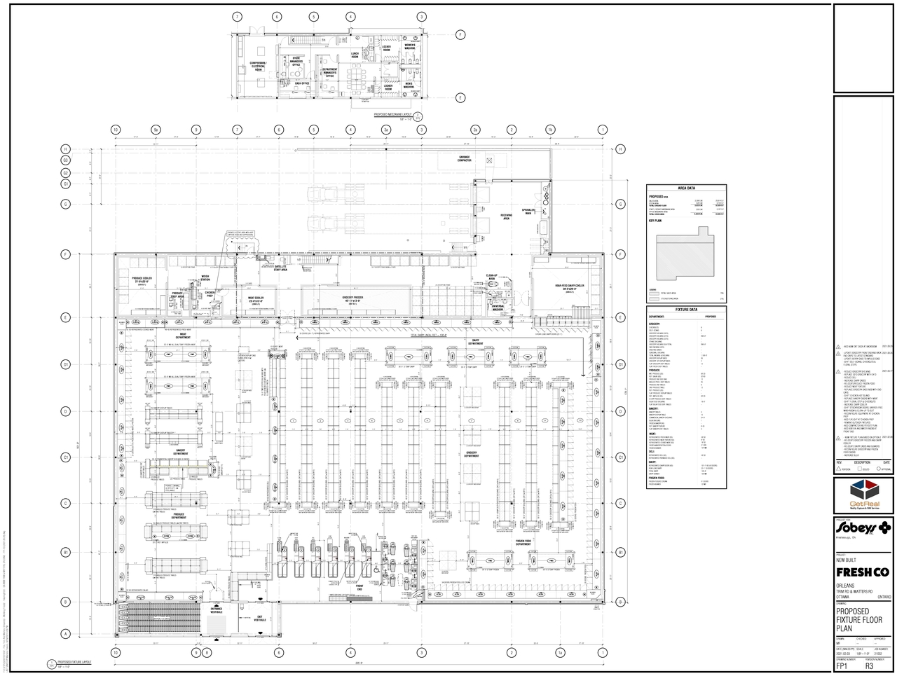 Floor plan for project from page 1 of the file '2021-11-01 - Floor Plans - D07-12-21-0183'