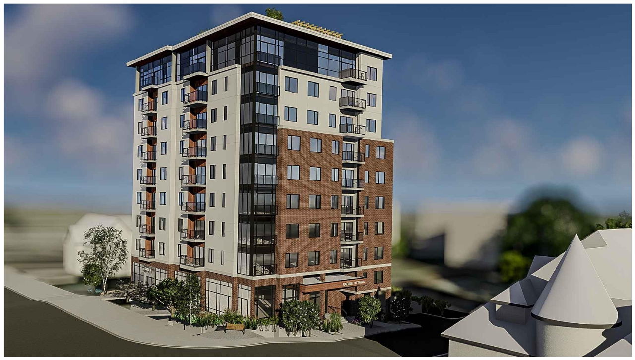 Rendering of building from page 1 of the file '2024-02-14 - Perspectives - D07-12-21-01891'