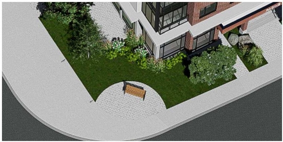 Construction site plan for project from page 12 of the file '2023-05-11 - Design Brief - D07-12-21-0189'