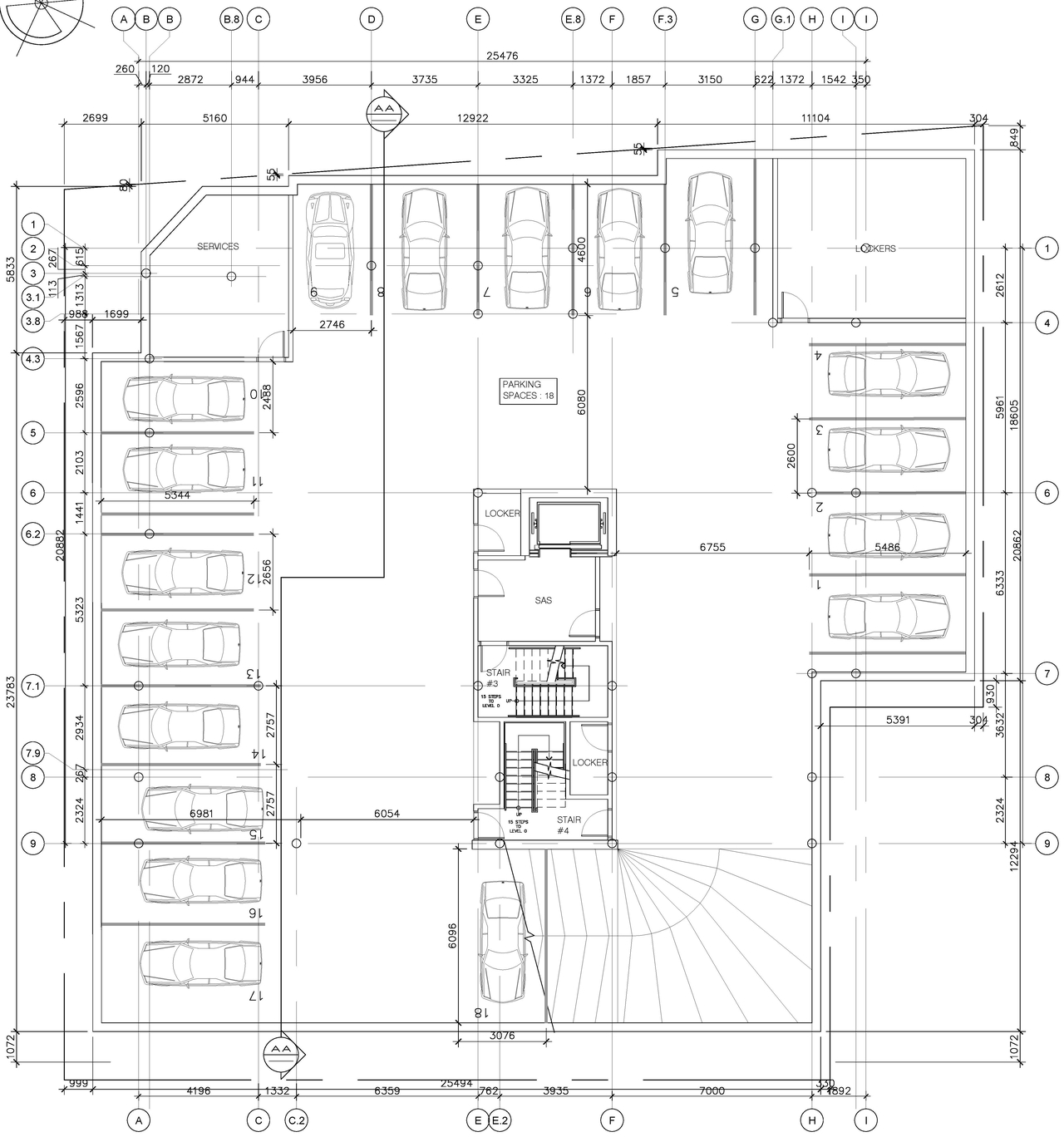 Floor plan for project from page 2 of the file '2024-02-14 - Site Plan and Floor Plans - D07-12-21-0189'