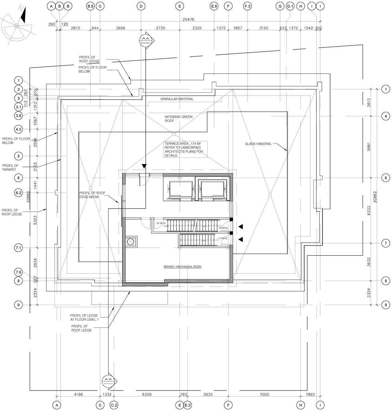Floor plan for project from page 6 of the file '2024-02-14 - Site Plan and Floor Plans - D07-12-21-0189'