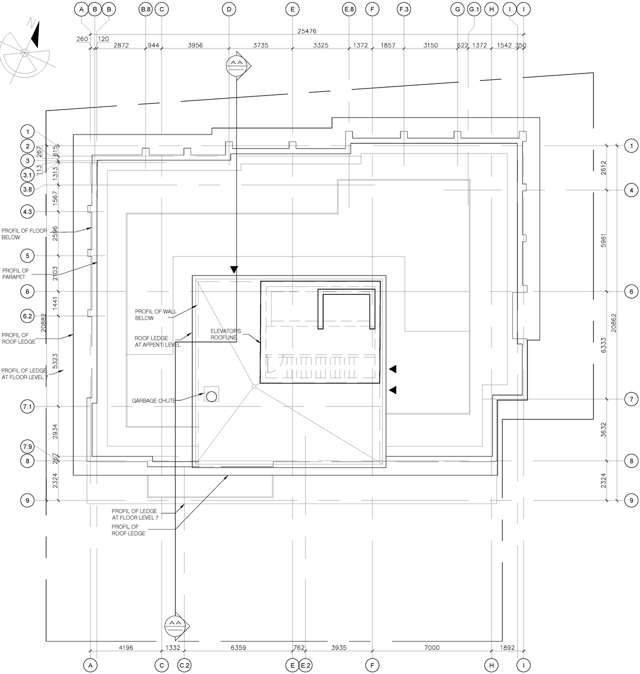Floor plan for project from page 7 of the file '2024-02-14 - Site Plan and Floor Plans - D07-12-21-0189'