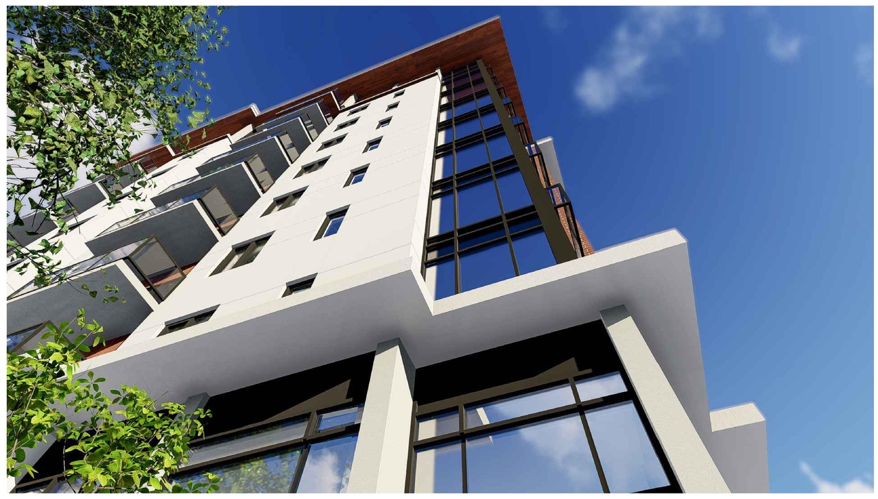 Rendering of building from page 4 of the file '2023-04-20 - Renderings - D07-12-21-0189'