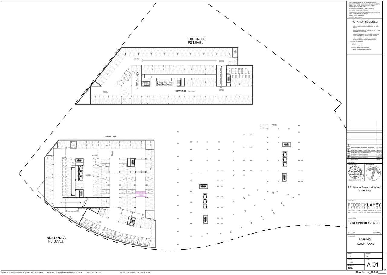 Floor plan for project from page 1 of the file '2021-11-18 - Floor Plans - D07-12-21-0202'