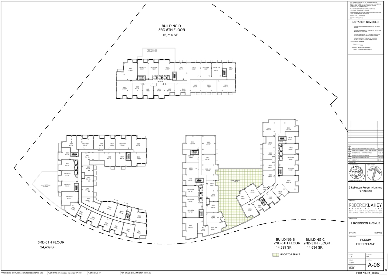 Floor plan for project from page 6 of the file '2021-11-18 - Floor Plans - D07-12-21-0202'