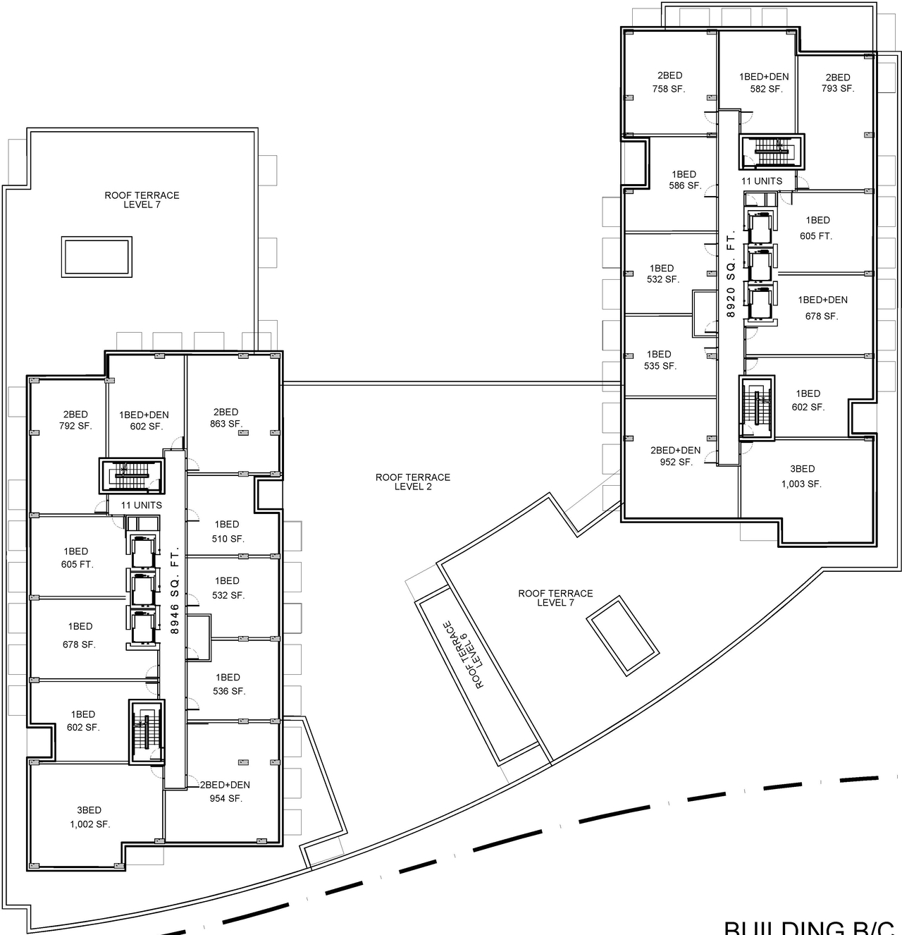 Floor plan for project from page 9 of the file '2021-11-18 - Floor Plans - D07-12-21-0202'